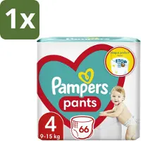 Pampers Spodnie rozmiar 4, (66 sztuk), 9-15kg