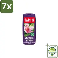 Tahiti 7 x – Douchegel – Orchidee - 315 ml - Grootverpakking - Douchegel Orchidee - Orchidee Geur - Douchegel Voor Huidverzorging - Bloemige Douchegel - Zachte Douchegel