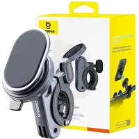 Baseus PrimeTrip 2-in-1 Telefoonhouder fiets/motor/scooter - Ring Stand - Magnetisch - Universeel - Cosmic Black