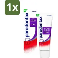 Parodontax 1 x - Tandpasta - Ultra Clean - Tegen Bloedend Tandvlees - 75 ml - Bloedend Tandvlees - Tandpasta - Tandplak - Gezond Tandvlees - Fluoride