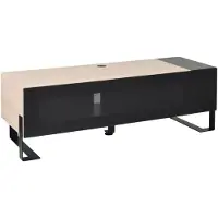 Erard Naga 1400 + Hatch - Kabineteenheid - hout, staal, gehard glas - nordic wood - schermgrootte: 30"-55" - staand op vloer