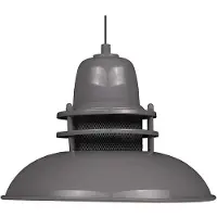 Bamyum Torchia Hanglamp Industrieel Metaal Ø34 cm, Vintage Hanglamp, E27 Pendellamp