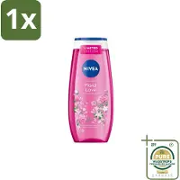 Nivea 1 x – Douchegel – Floral Love – 250 ml- Douchegel - Bloemige Geur - Zachte Huid - Verzorgende Douche - Huidverzorging