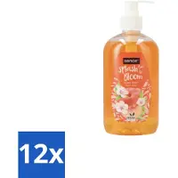 Sence – Handzeep – Splash To Bloom Peach – 500 ml - Voordeelverpakking - 12 stuks