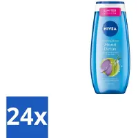 Nivea – Douchegel – Creme Mood Detox – 250 ml - Voordeelverpakking - 24 stuks