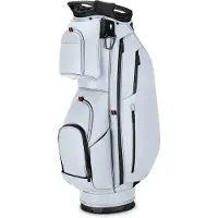 Big Max Dri Lite Prime cart bag off white