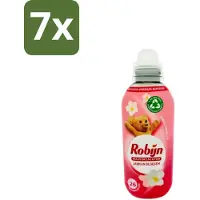 Robijn 7 x – Wasverzachter – Jasmijn Bloesem – 650 ml - Wasverzachter Jasmijn Bloesem - Wasverzachter - Wasgeur - Jasmijn Geur - Kleding Verzachten