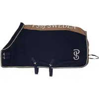 PS of Sweden Premium Fleece Paardendeken Blauw 145 cm