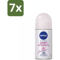 Nivea – Deodorant Roller – Pearl & Beauty – 50 ml - Bulkverpakking - 7 stuks