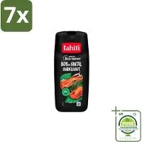 Tahiti 7 x – Douchegel – Sandelhout - 315 ml - Grootverpakking - Douchegel - Sandelhout - Ontspanning - Natuurlijke Geur - Huidverzorging