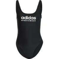 Adidas Sportbadpak zwart / wit