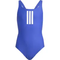 Adidas Sportieve badmode '3-Stripes Swimsuit' kobaltblauw / wit