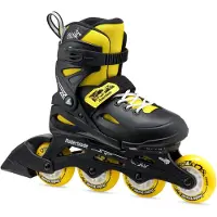 Rollerblade Rollschuhe - Fury - Schwarz/Gelb - Inliner - - 29/33 - Rollschuhe
