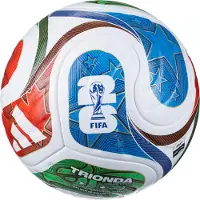 Adidas WK 2026 Trionda Competition Voetbal Wit Blauw Rood Groen