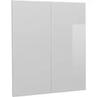Vicco R-Line Keukenfront – 59.2 x 59 cm meubelfront voor de hangkast Wit Hoogglans