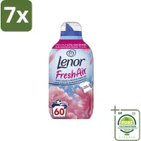 Lenor 7 x – Wasverzachter – Bloesem – 60 Wasbeurten – 840 ml - Grootverpakking - Wasverzachter - Buitenluchtfrisheid - Bloesemgeur - Wasgoedfrisheid - Geurvoorziening