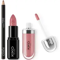 KIKO Milano Exclusive Deep Mauve Lip Trio