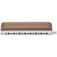 Suzuki Musical Instruments Suzuki Sirius Chromatic Harmonica with Wooden Cover C
