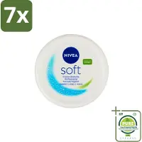 Nivea 7 x – Crème – Soft - 300 ml - Grootverpakking - Hydratatie - Crème - Huid Verzorging - Zachte Huid - Dagelijks Gebruik