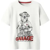 Name it Shirt 'NKMBent' rood / zwart / wit