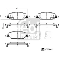 FEBI BILSTEIN Remblokset 1000642