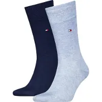 Tommy Hilfiger Classic 2-Pack Sokken Blauw 134