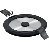 Rösle Deksel Flexx 2Go RVS met Sluiting Zilver 13,5 cm