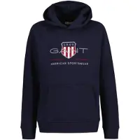 Gant Sweatshirt donkerblauw / grijs / rood / wit