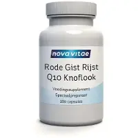 Nova vitae Rode gist rijst + q10 + knoflook