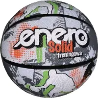 Enero Basketbal SOLID Maat 7 - Grijs/Wit
