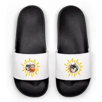 Yoursurprise Badslippers bedrukken - Zwart - 43