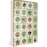 Yoursurprise Gepersonaliseerde DIY adventskalender - L - 43 x 29,5 x 6,7 cm