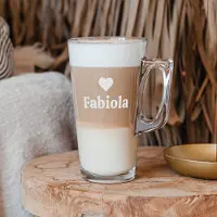 Yoursurprise Latte Macchiato glas graveren - 2 stuks