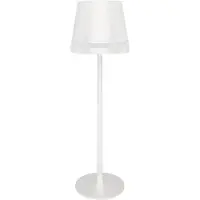 Strühm INES Led - Tafellamp Oplaadbaar – Draadloos en dimbaar – CCT - Warm wit / Daglicht / koud wit - Moderne touch lamp – Nachtlamp Slaapkamer – 38 cm – Wit kleur