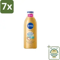 Nivea 7 x – Bodymilk – Winter Moment – 400 ml - Grootverpakking - Bodymilk Winter - Winter Bodymilk - Intensieve Winterverzorging - Huidbescherming Winter - Hydratatie Winter