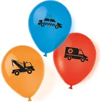 Amscan - On The Road 6 Ballonnen (28 cm)
