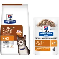 Hill's Pet Nutrition Hill's Prescription Diet Feline k/d Kidney Care with Chicken | 8 kg