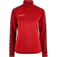 Craft Trainingsjack Women Squad 2.0 Half Zip Bright Red Express-S