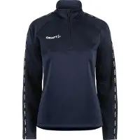 Craft Trainingsjack Women Squad 2.0 Half Zip Navy-XL
