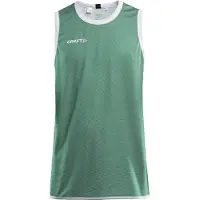 Craft Progress Reversible Basket Singlet M 1911109 - Team Green/White - M