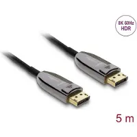 DeLOCK Active Optical Cable DisplayPort 2.1 8K 60 Hz 40 Gbps 5 m