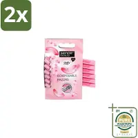 Sence – Wegwerpscheermes – Glad Scheren – Comfort Grip – 6 Wegwerpscheermes - Voordeelverpakking - 2 stuks - Bikini lijn - Benen scheren