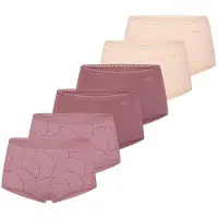 Sloggi Dames shorts slip 6 pack GO Crush