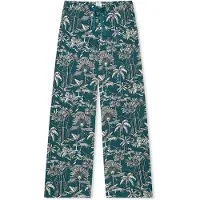 Schiesser Pyjamabroek 'Mix+Relax' stone grey / groen / offwhite