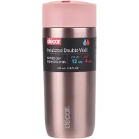 Decor IDW Travel Mug - 350ml - Rose Gold