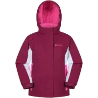 Mountain Warehouse Honing ski-jas voor kinderen (Druif)