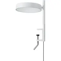 Wästberg W242 Pastille Alu Tafellamp With short clamp (c1) | Traffic White