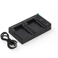 123accu Canon NB-5L USB-C double slot oplader (4.2V, 0.7A, huismerk)