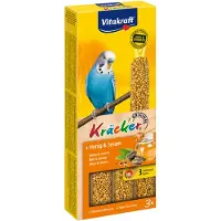 Vitakraft Vogelsnack Kräcker Parkiet Honing En Sesam 3 Stuks