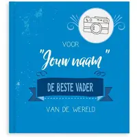 Yoursurprise Boek met naam en foto's - De beste vader van de wereld (Hardcover)